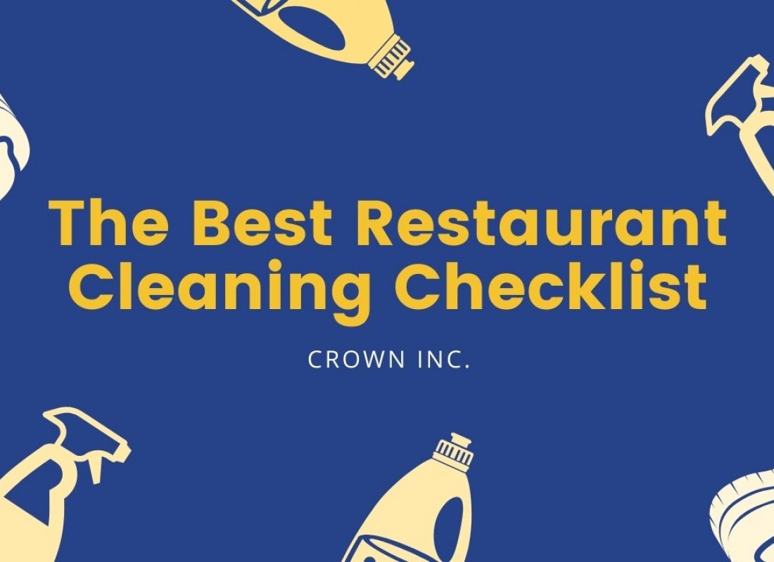 The Best Restaurant Cleaning Checklist The Best Restaurant Cleaning Checklist