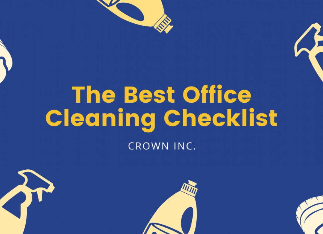 The Best Office Cleaning Checklist
